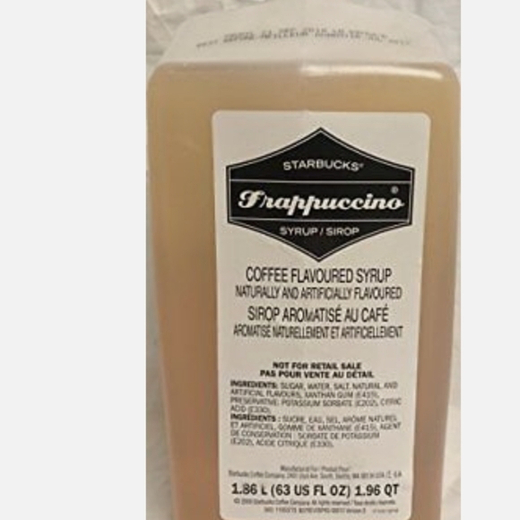 Starbucks Kitchen Starbucks Coffee Base Syrup Poshmark